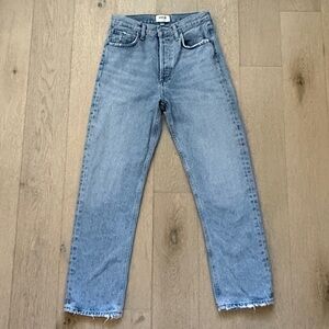 EUC agolde 90s mid rise straight jeans size 25 force